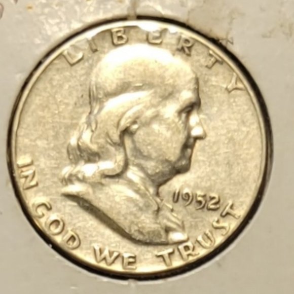 US MINT Other - SOLD - 1952 Franklin Half Dollar - 90% Silver Coin